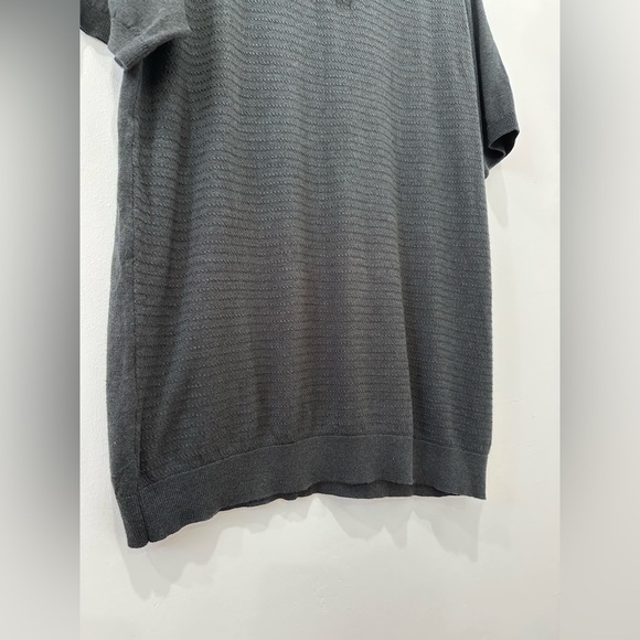 Topman Charcoal Zip-Up Top - Size XL - Picture 6 of 7